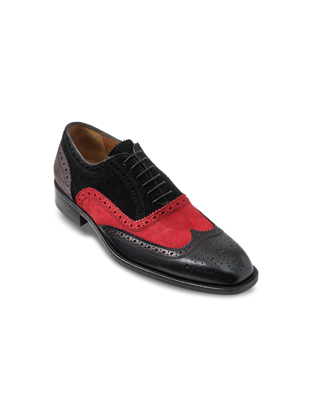 Men's Black Multi  Footwear 