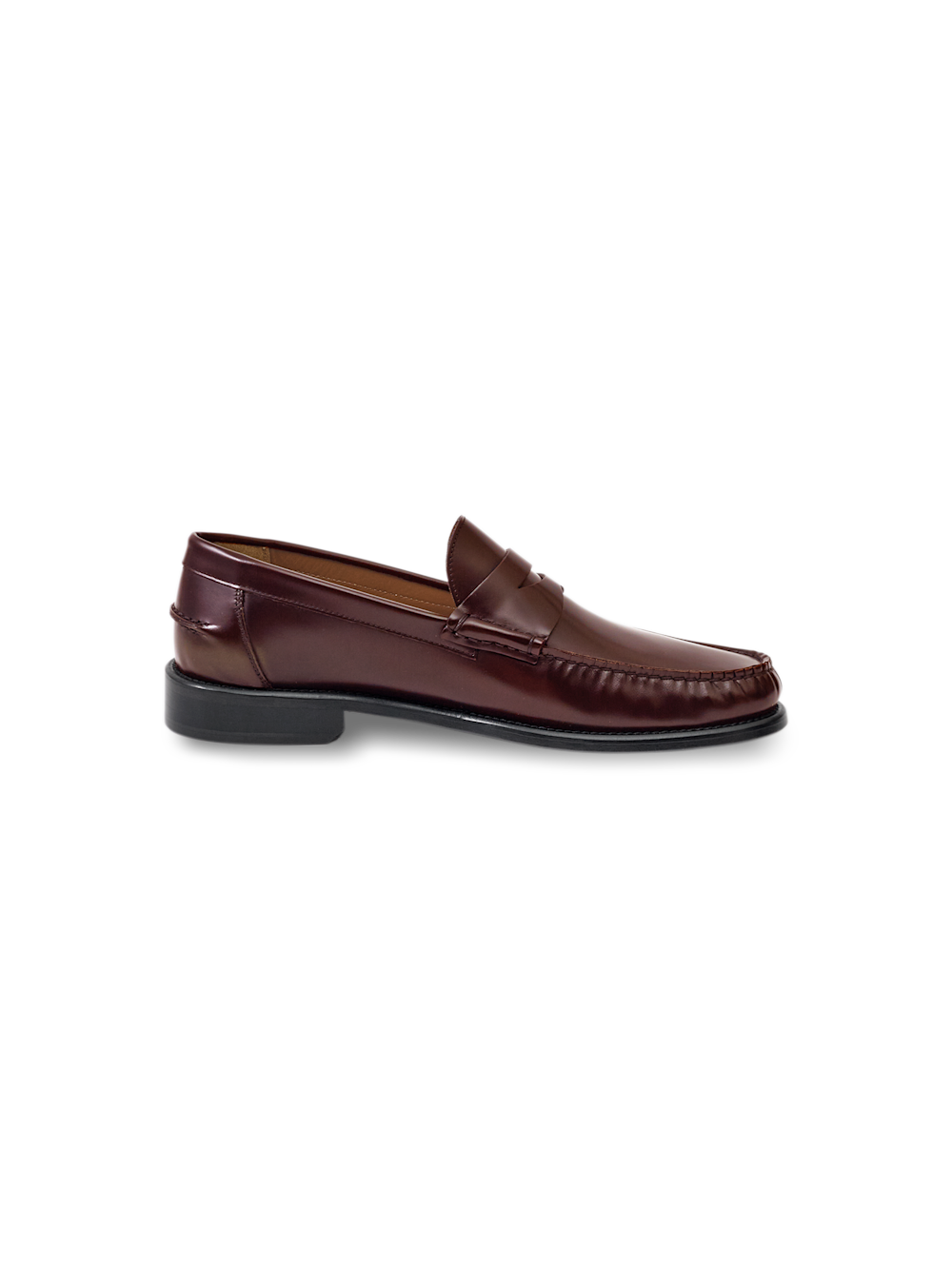 Alternate Shot of Men's Burgundy  Footwear  - 1