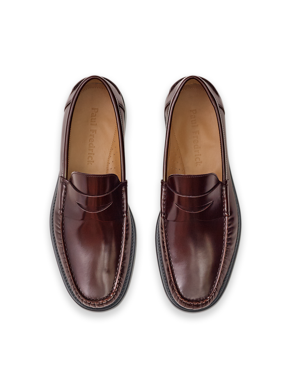 Alternate Shot of Men's Burgundy  Footwear  - 2