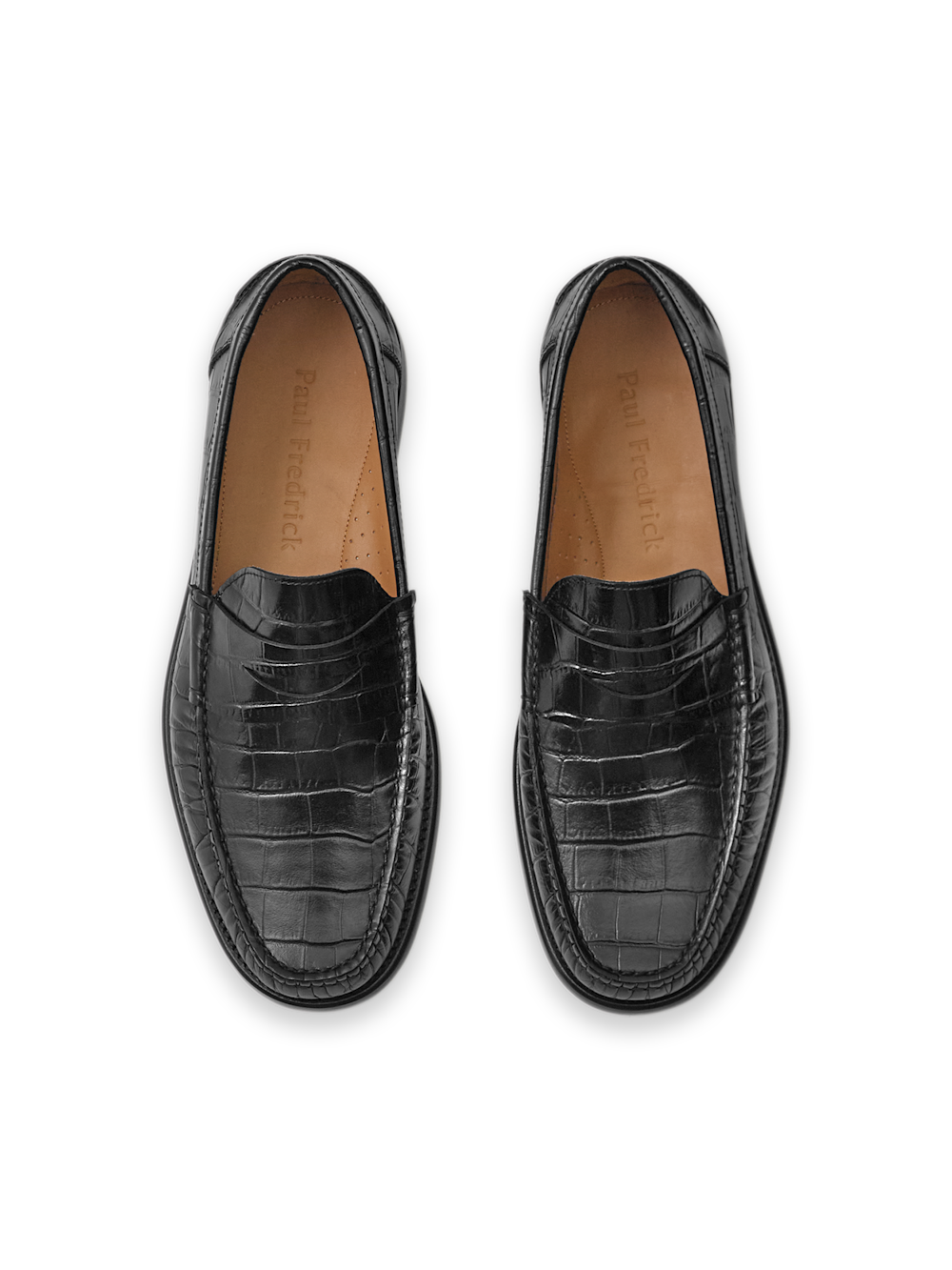 Alternate Shot of Men's Black  Footwear  - 2