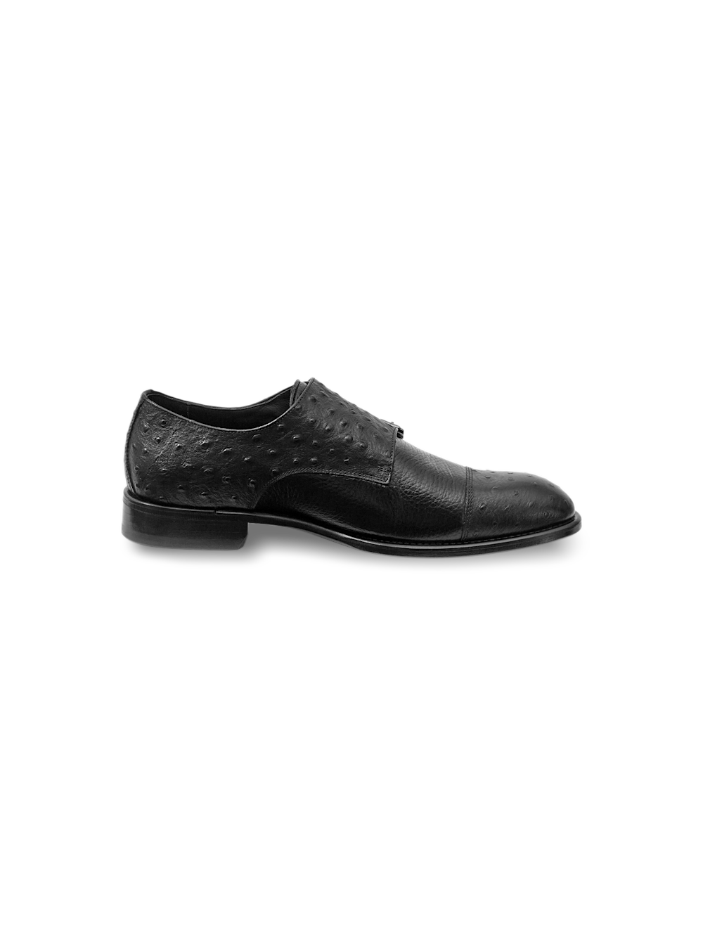 Alternate Shot of Men's Black  Footwear  - 1