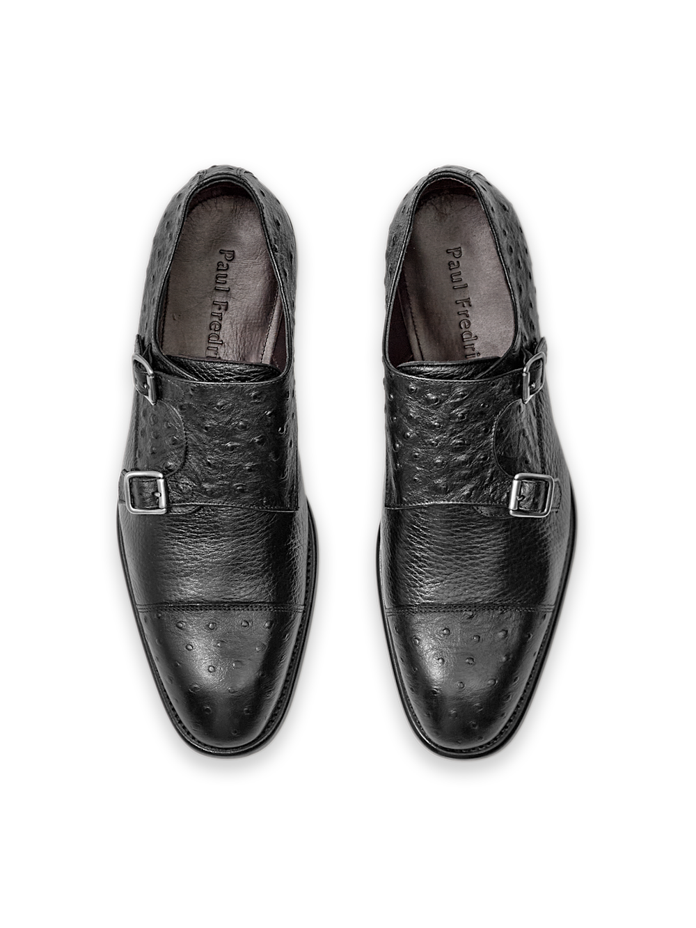 Alternate Shot of Men's Black  Footwear  - 2