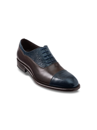 Brandan Oxford - Navy/brown