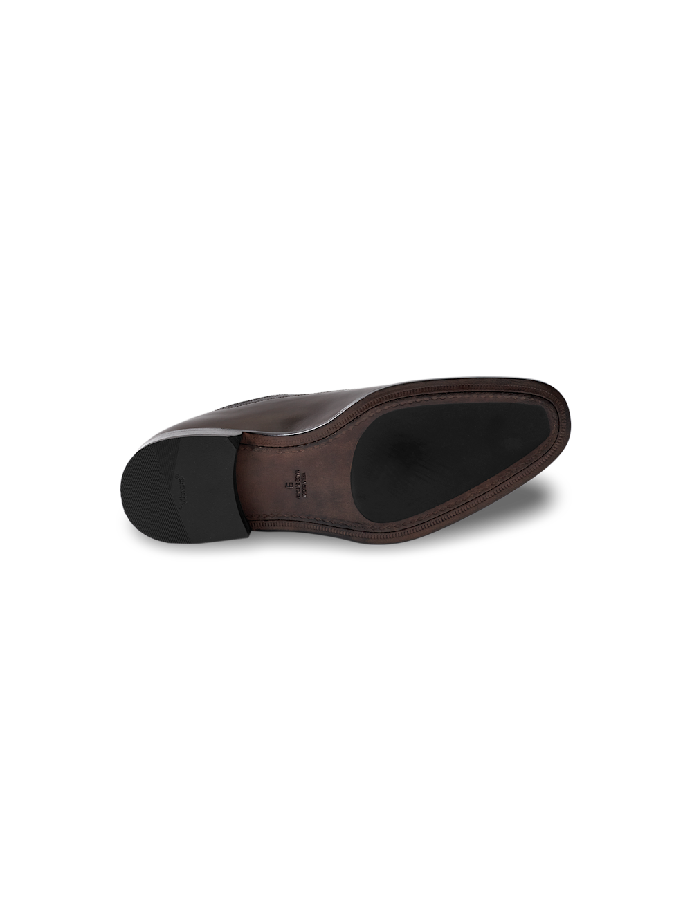 Alternate Shot of Men's Navy/Brown  Footwear  - 3