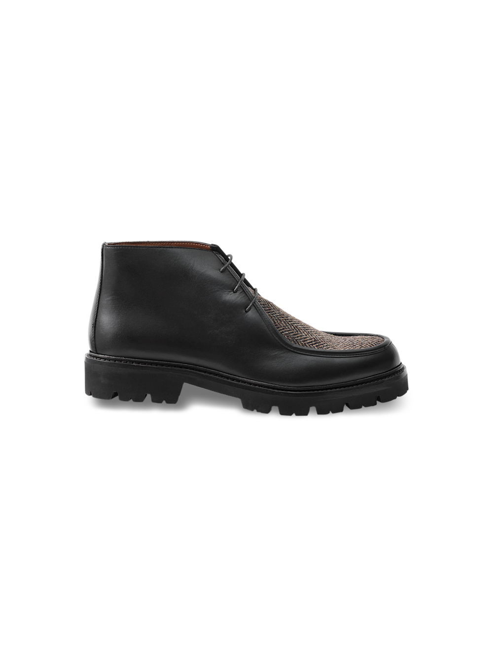 Alternate Shot of Men's Black/Grey  Footwear  - 1