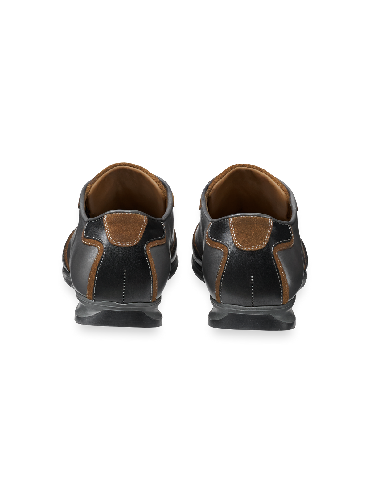 Alternate Shot of Men's Black Multi  Footwear  - 3