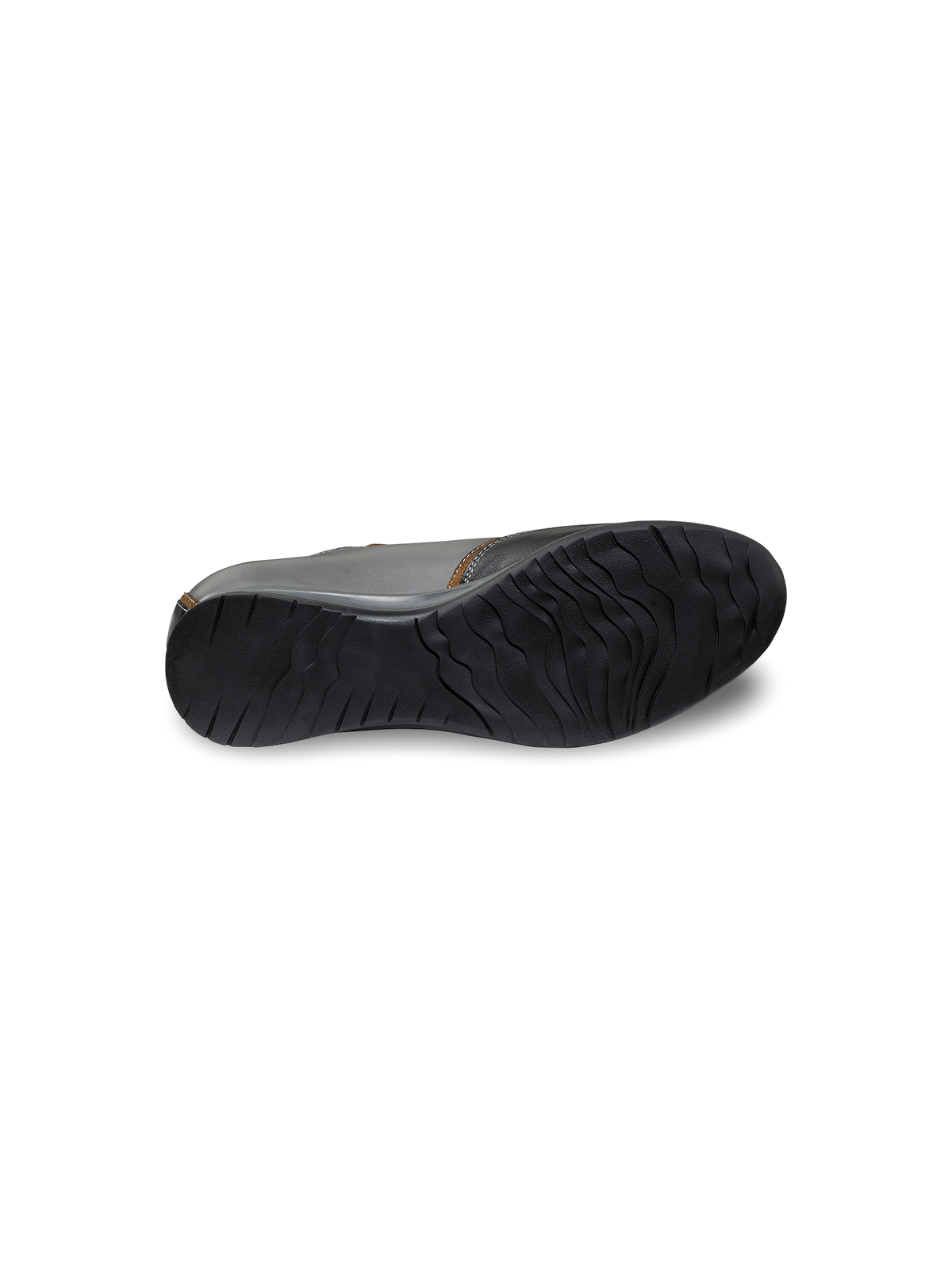 Alternate Shot of Men's Black Multi  Footwear  - 4