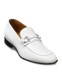 Francis Bit Loafer - White