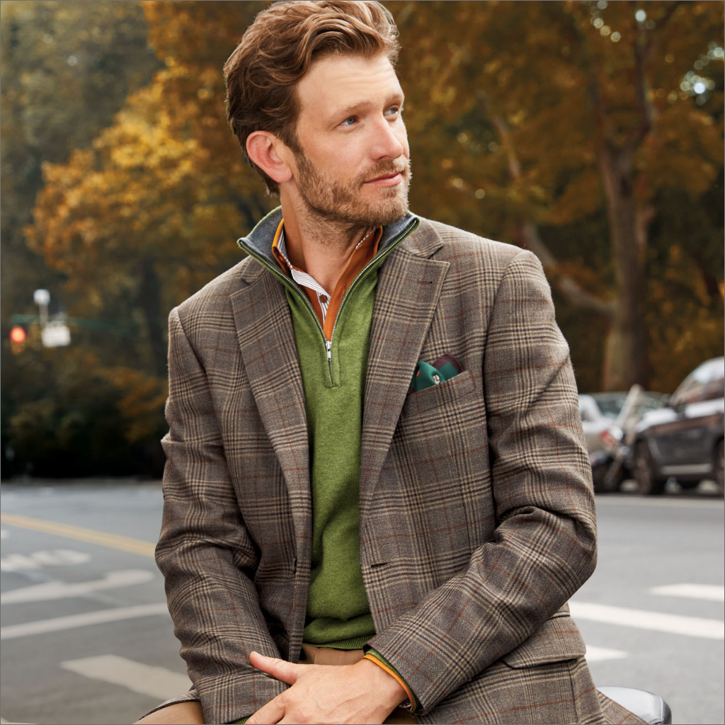 Big and tall seersucker jacket top