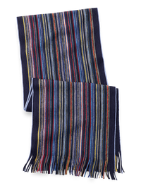 Stripe Wool Scarf - Multi