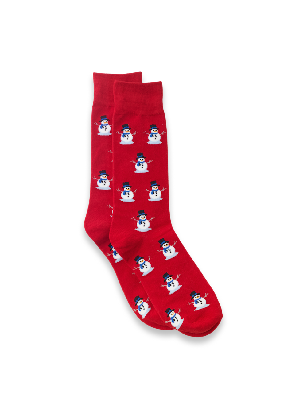 Men's Red Multi  Socks 