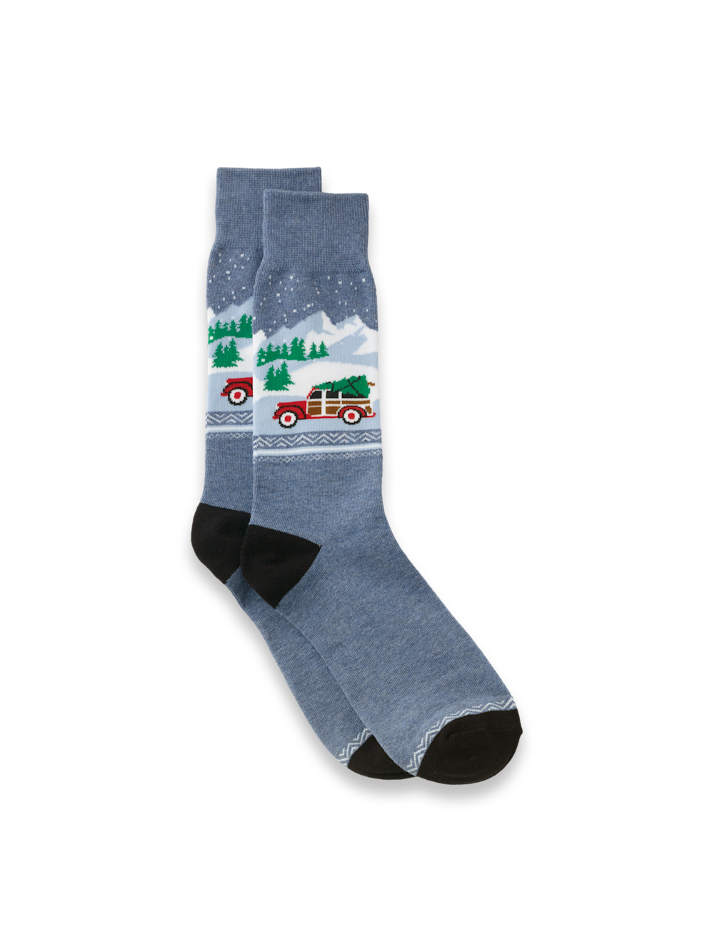 Men's Blue Multi  Socks 