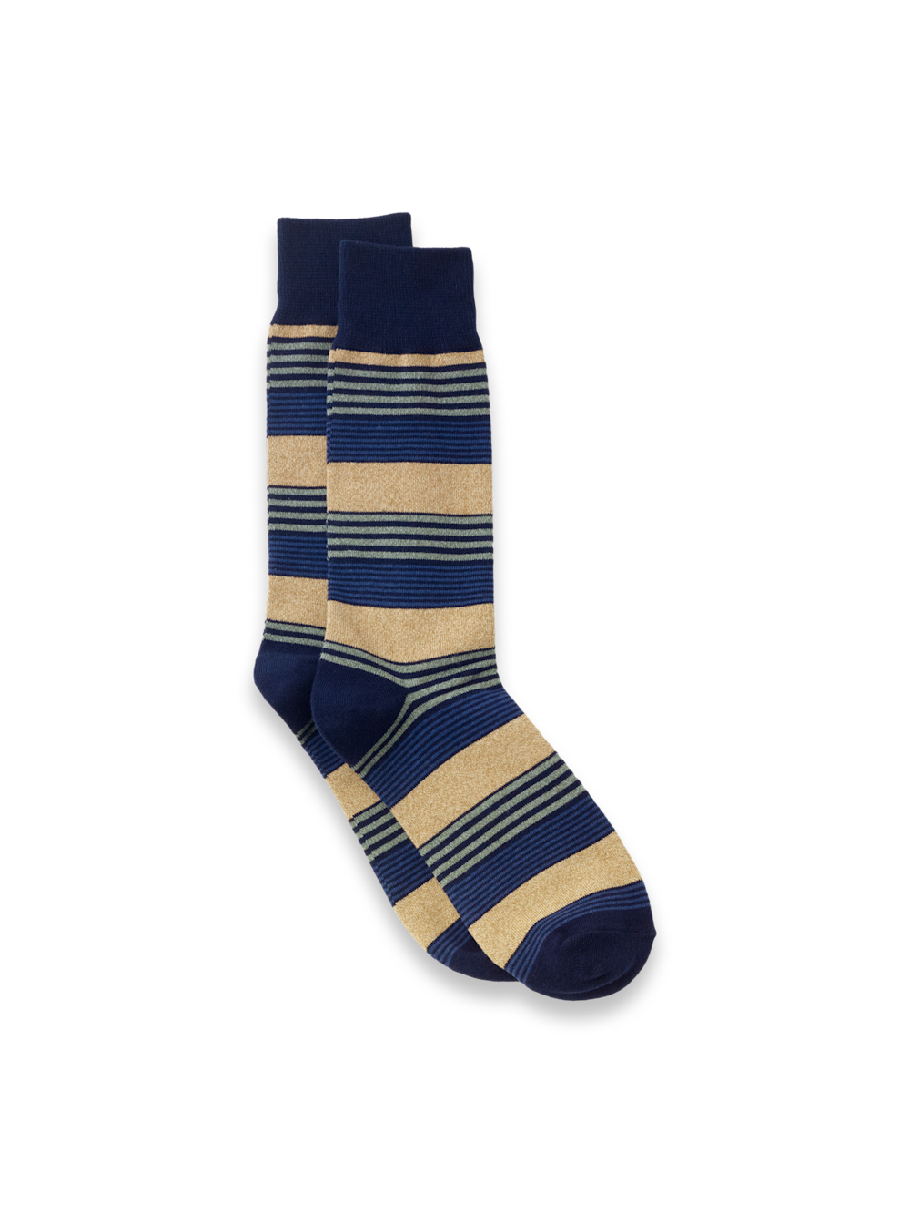 Men's Blue Multi  Socks 