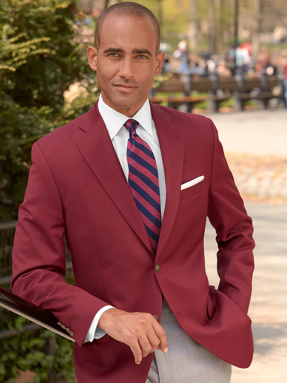 Classic Fit Wool Travel Blazer