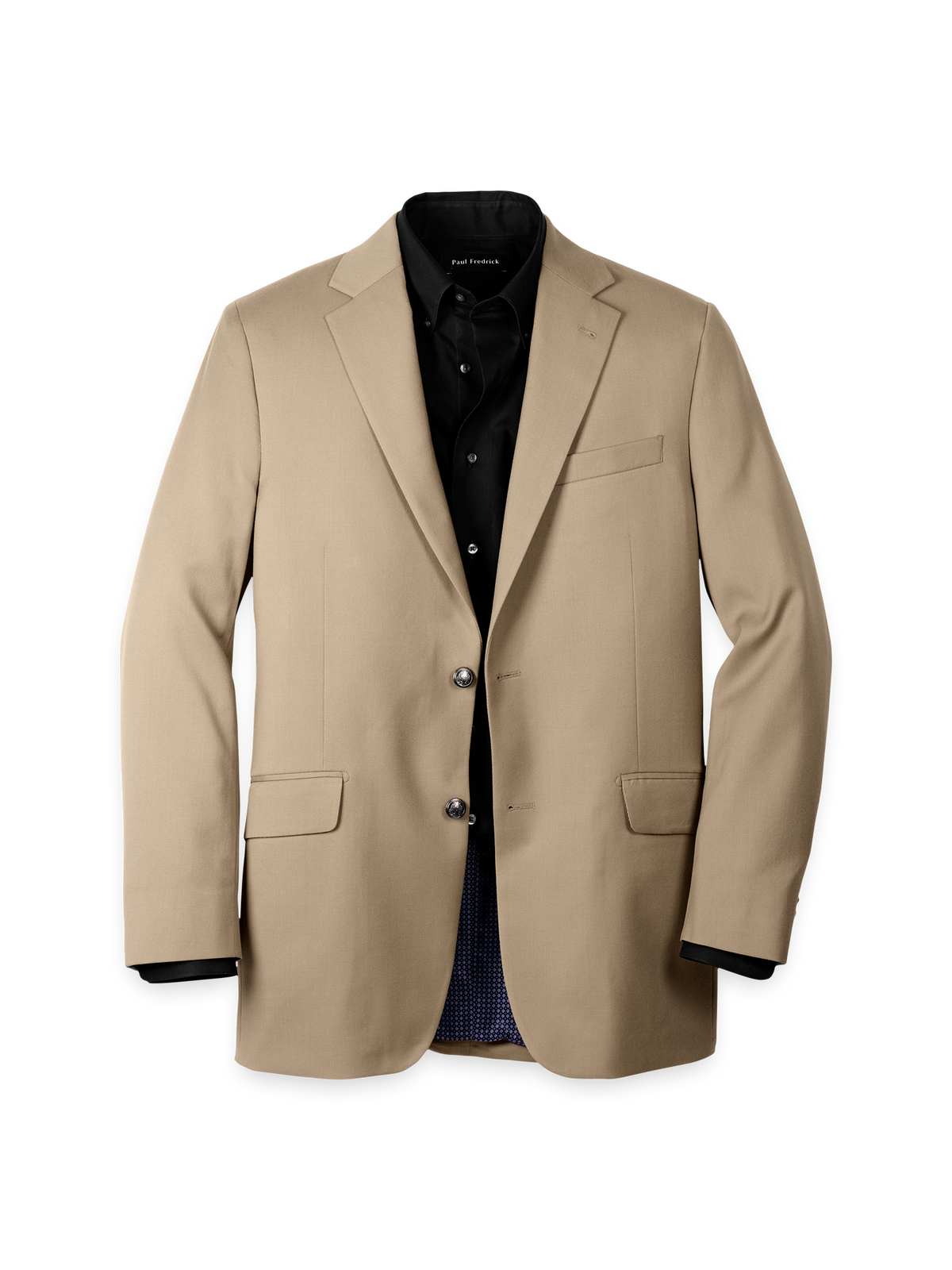 Men's Tan Solid Sportcoats 
