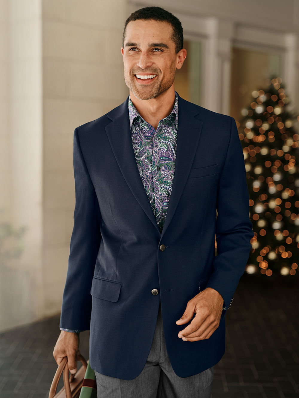 Gramercy Blazer Classic Blue Blazer Men Blazer Travel Sport Coat