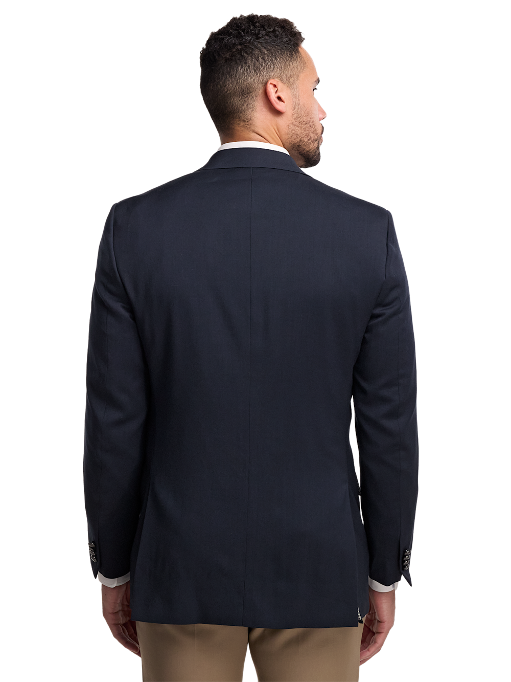 Alternate Shot of Men's Navy Solid Sportcoats 