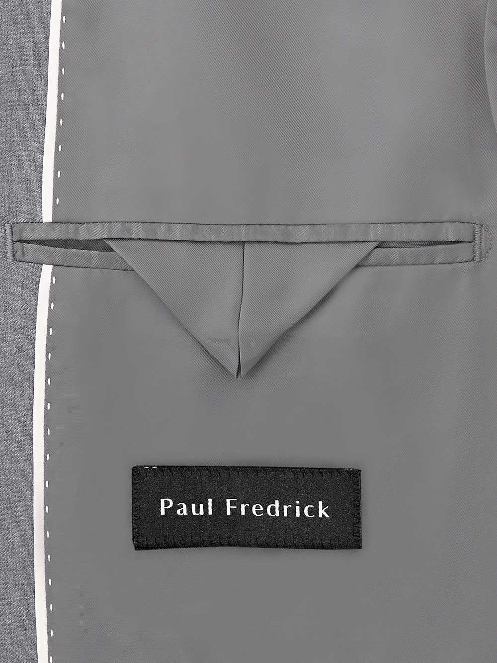 Alternate Shot of Men's Sky Blue Solid Sportcoats  - 2