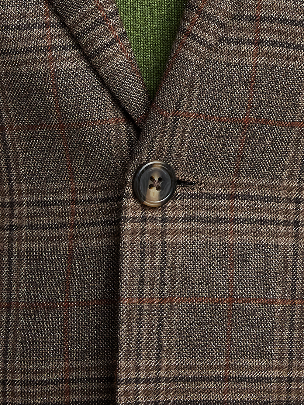 CQJFLQC Men's Wool Double-faced Wool Jacket With Down, Lapel
