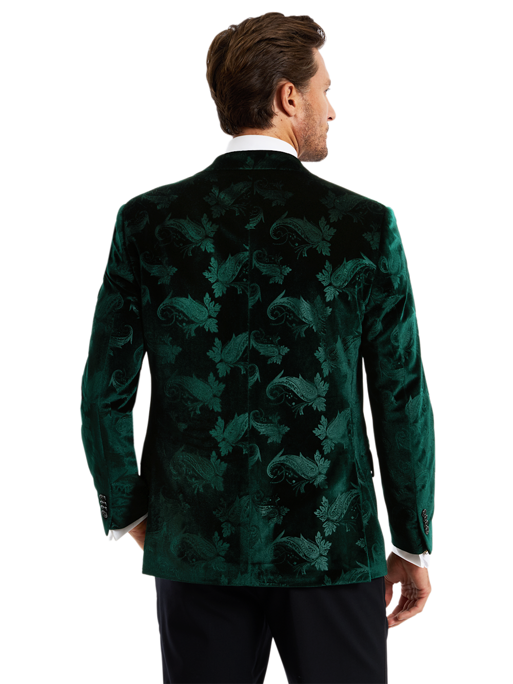 Alternate Shot of Men's green  Sportcoats  - 6