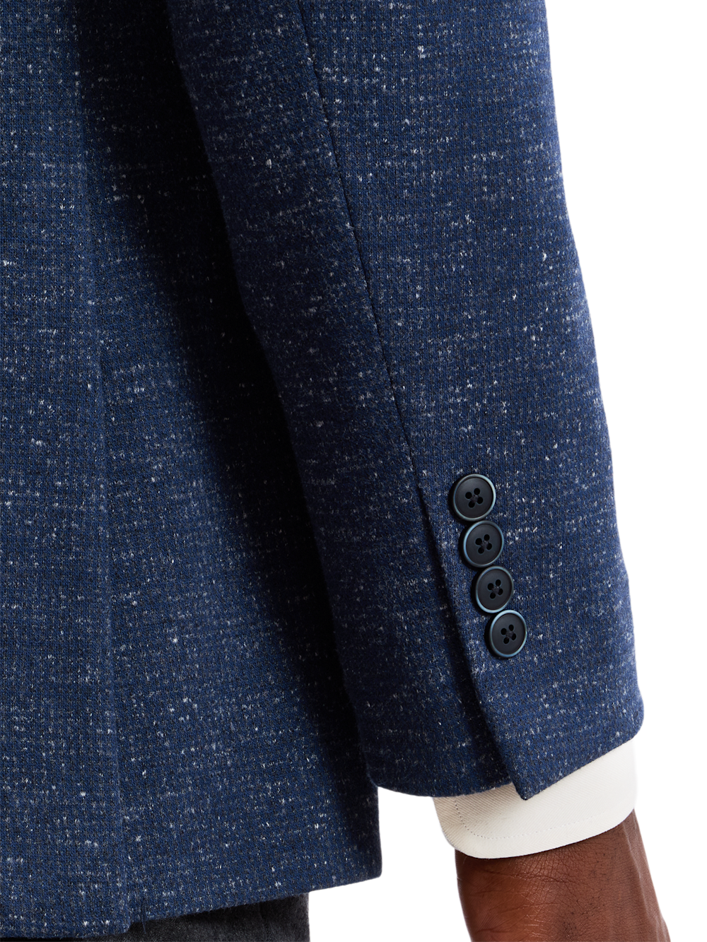 Alternate Shot of Men's blue  Sportcoats  - 2