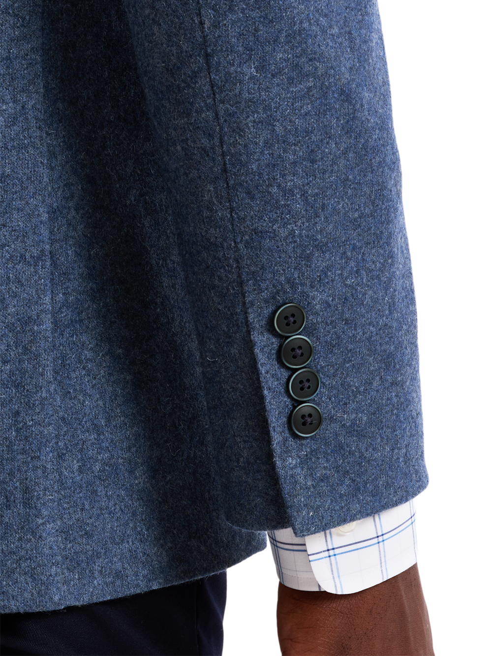 Alternate Shot of Men's blue  Sportcoats  - 2