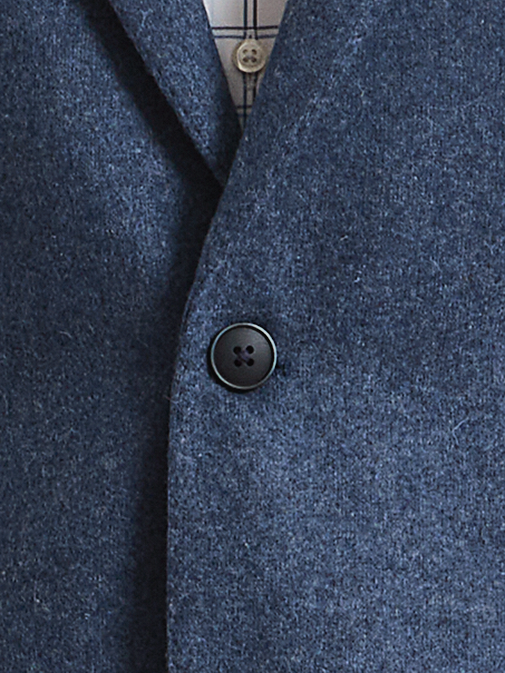 Alternate Shot of Men's blue  Sportcoats  - 4