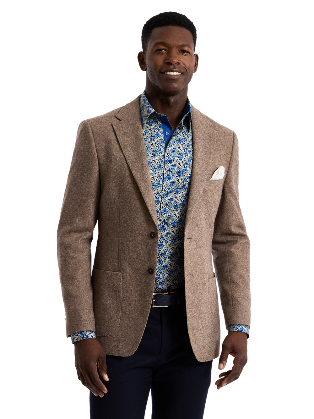 Alternate Shot of Men's brown  Sportcoats  - 1