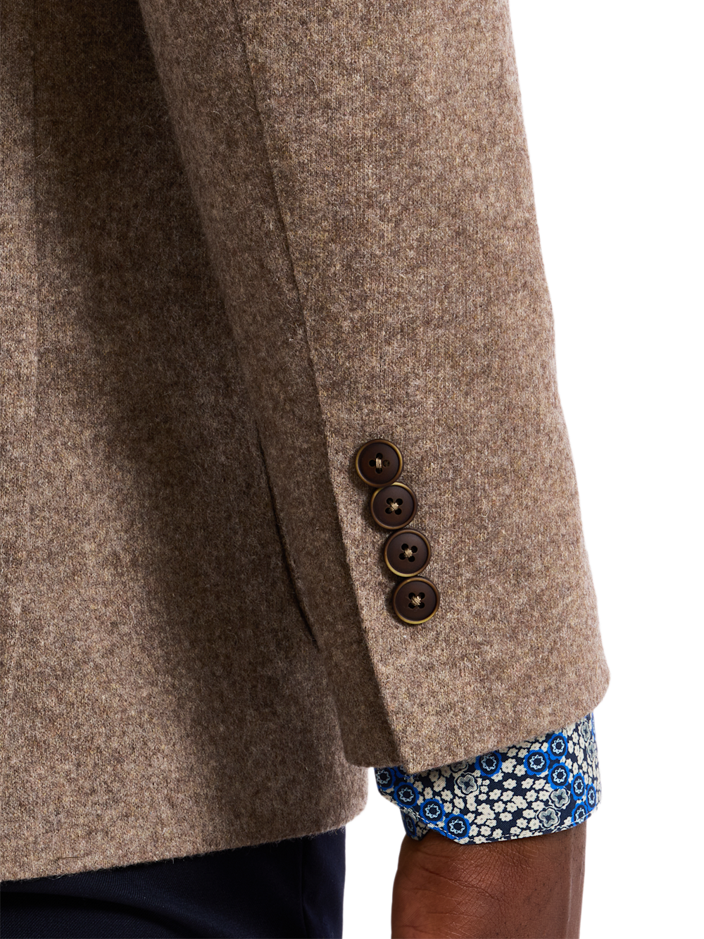 Alternate Shot of Men's brown  Sportcoats  - 2