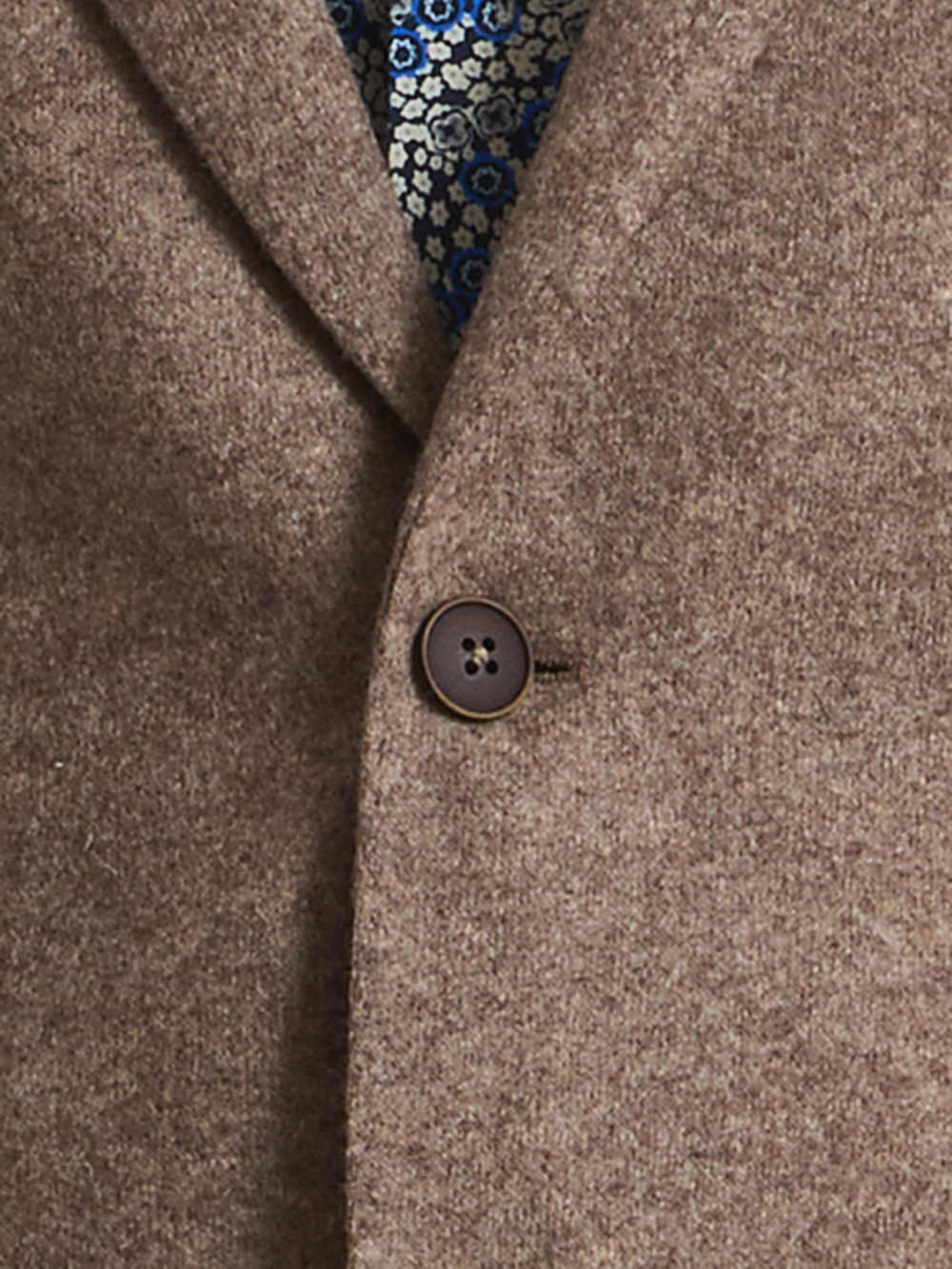 Regular Brown Color Knit Solid Single Breasted Notch Lapel Sport Coat - Brown – Paul Fredrick