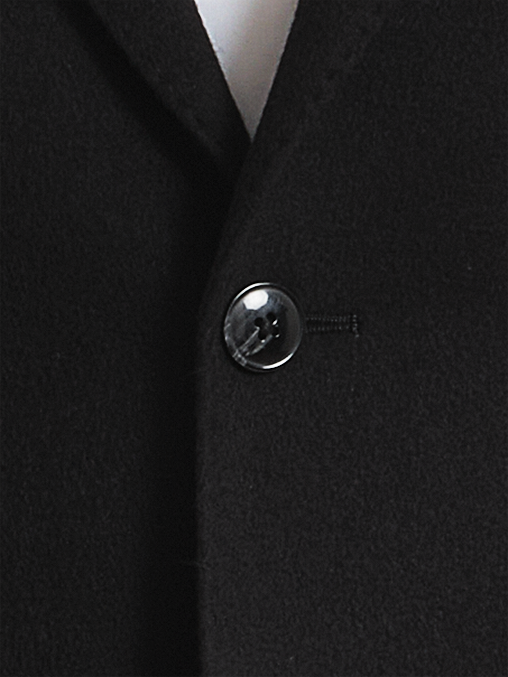 Alternate Shot of Men's black Solid Sportcoats  - 4