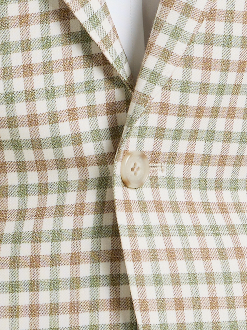 Alternate Image of Wool Blend Check Single Breasted Notch Lapel Sport Coat-5