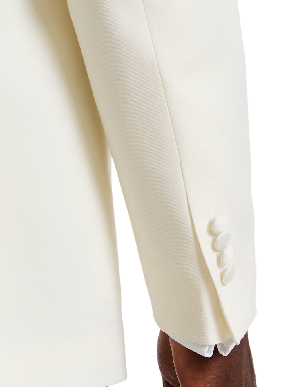 Alternate Shot of Men's ivory  Sportcoats  - 2