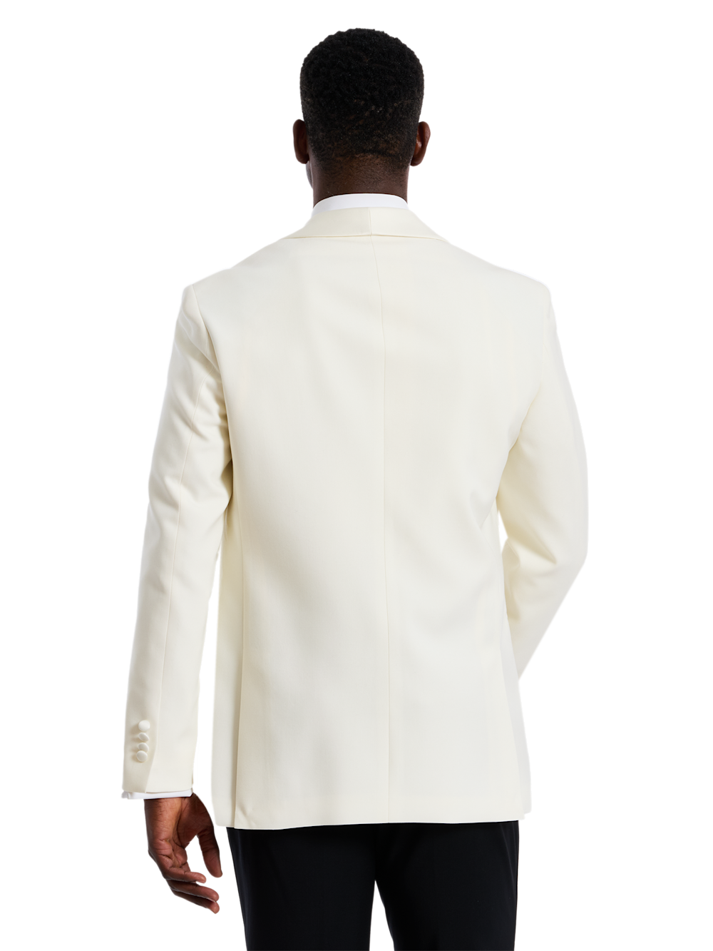 Alternate Shot of Men's ivory  Sportcoats  - 5