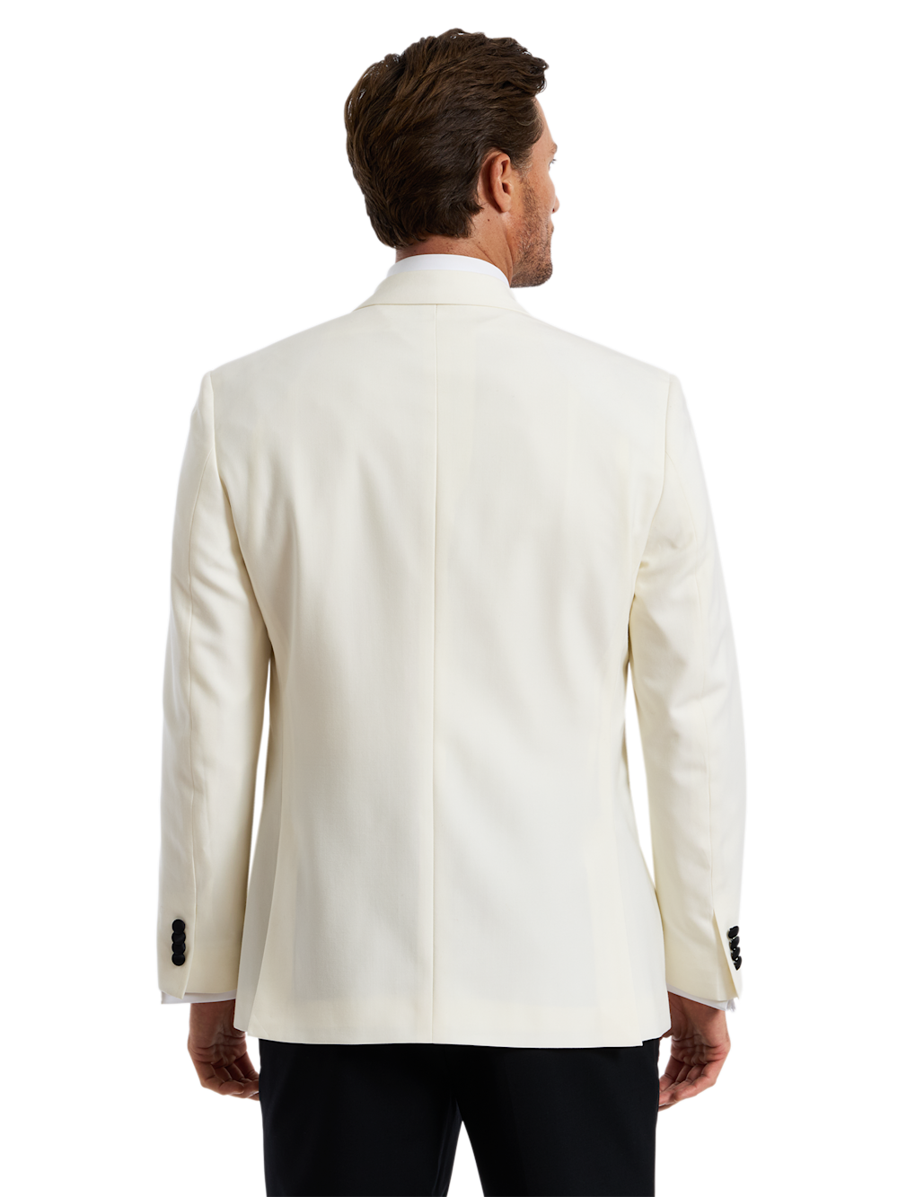 Alternate Shot of Men's ivory  Sportcoats  - 6