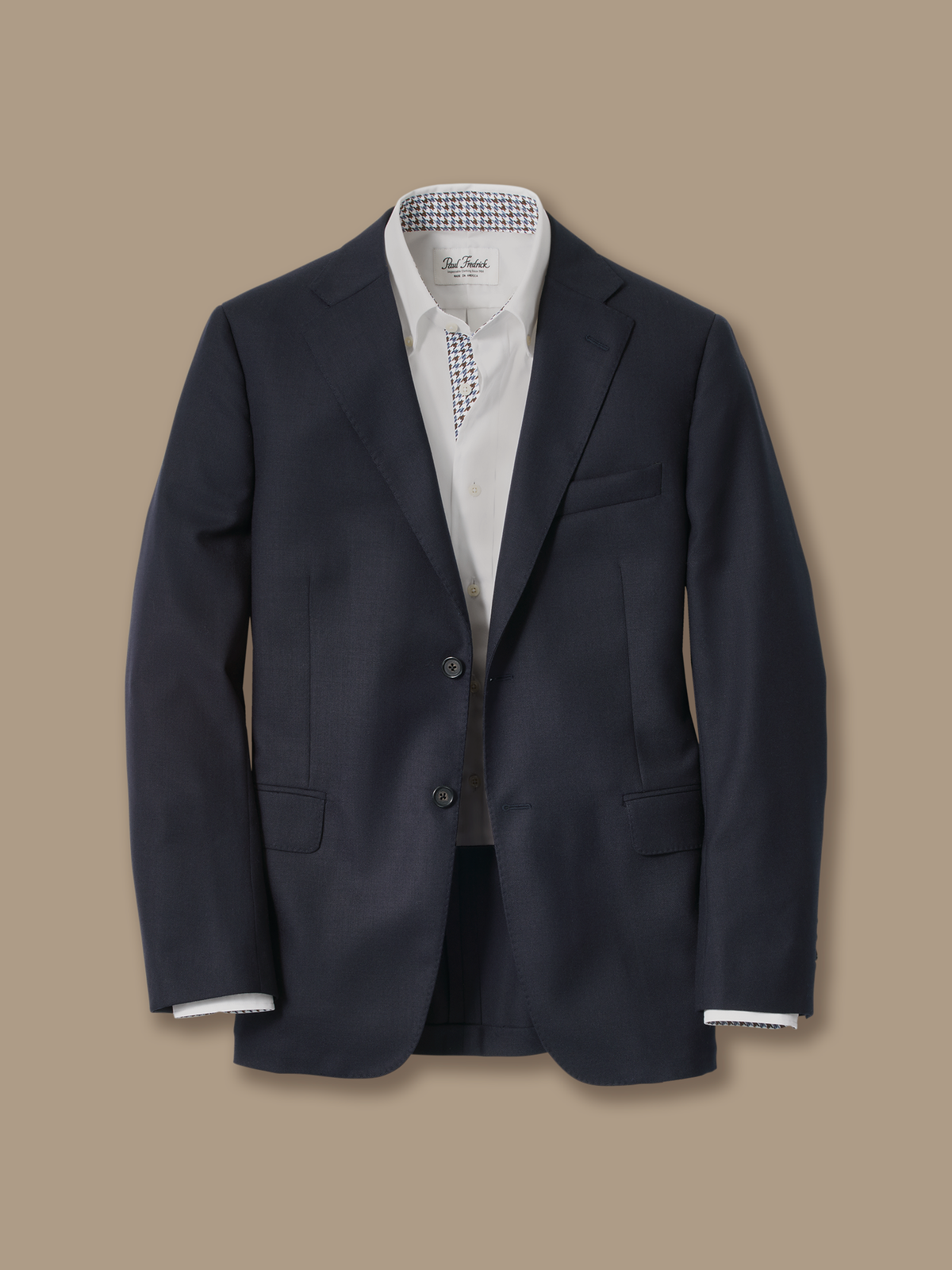 Alternate Shot of Men's navy  Sportcoats  - 7