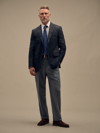 Hopsack Blazer - Navy