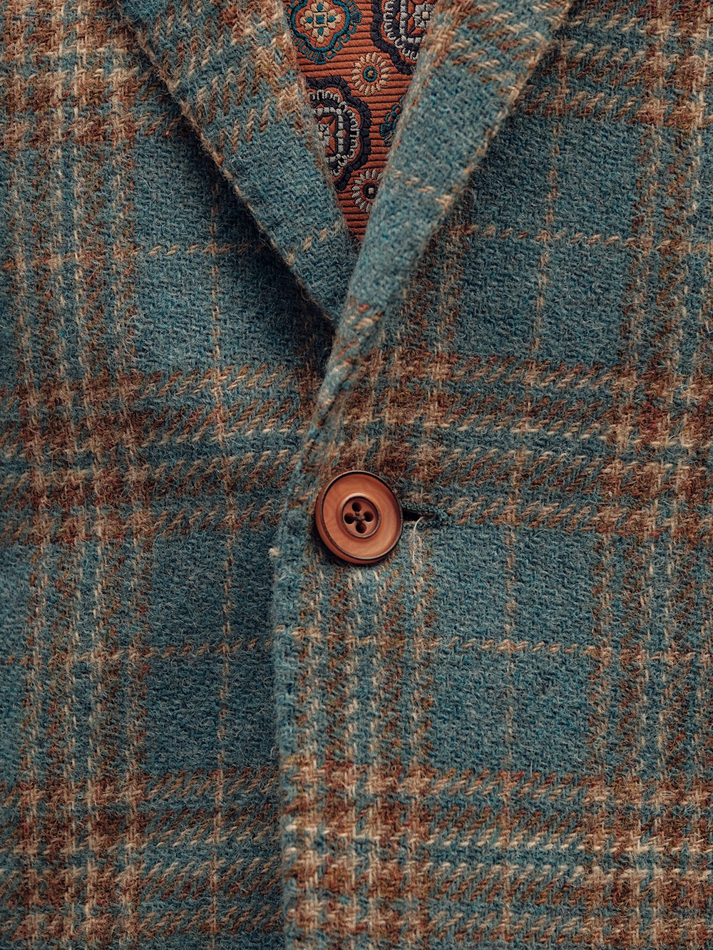 Tweed Plaid Sport Coat