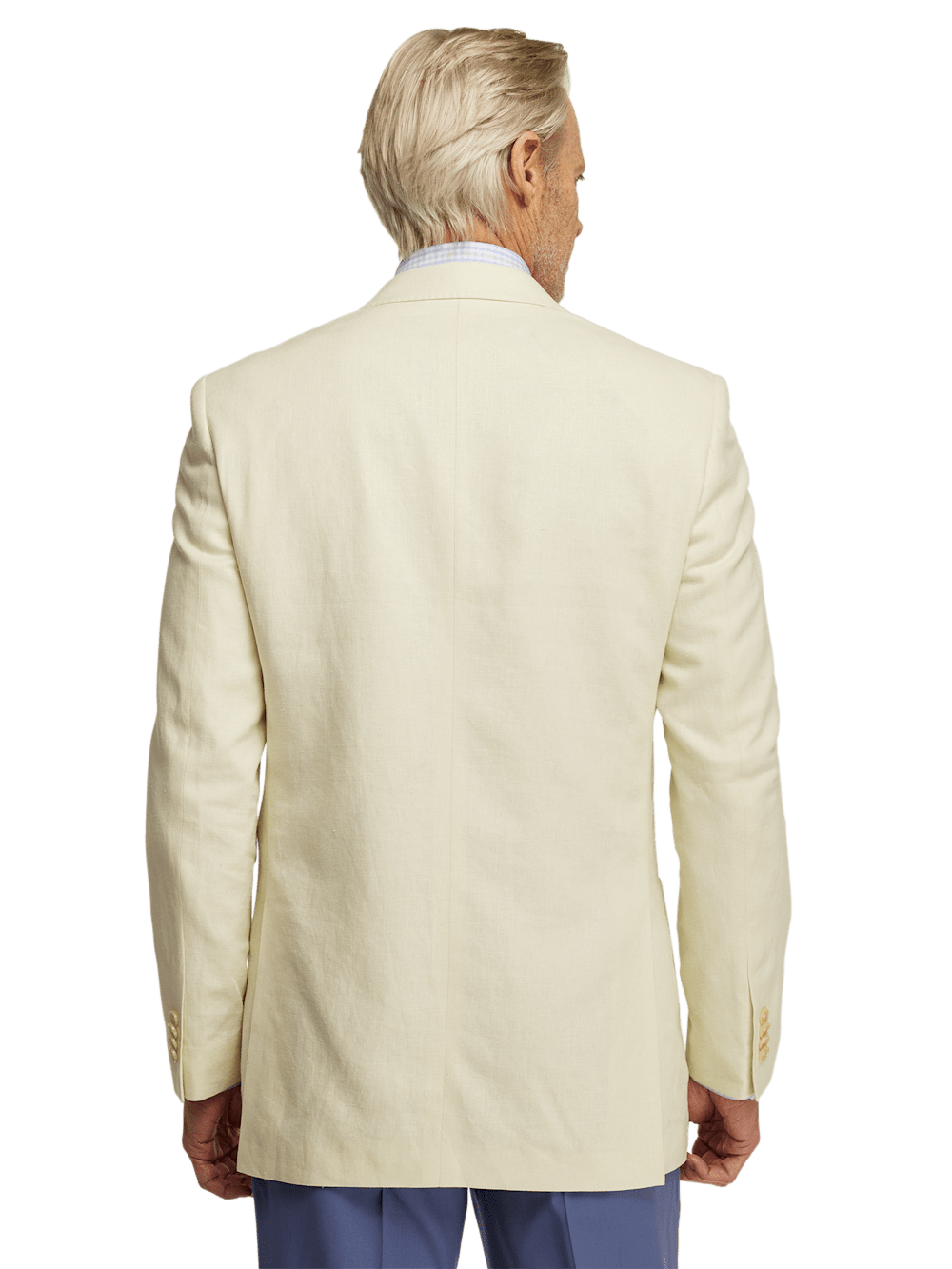 Alternate Image of Linen Blend Single Breasted Notch Lapel Sport Coat-6
