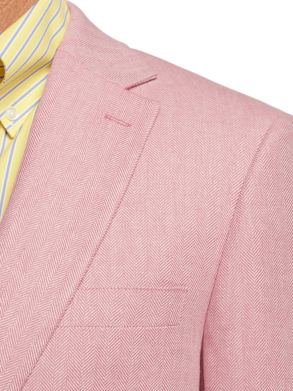 Alternate Image of Linen Blend Herringbone Notch Lapel Sport Coat-5