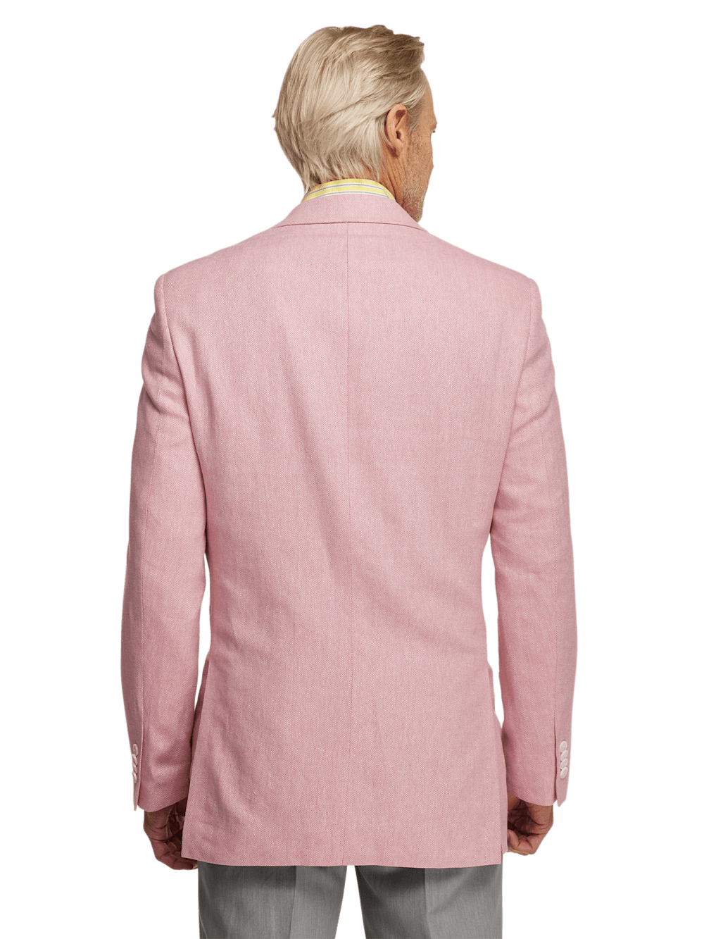 Alternate Image of Linen Blend Herringbone Notch Lapel Sport Coat-6