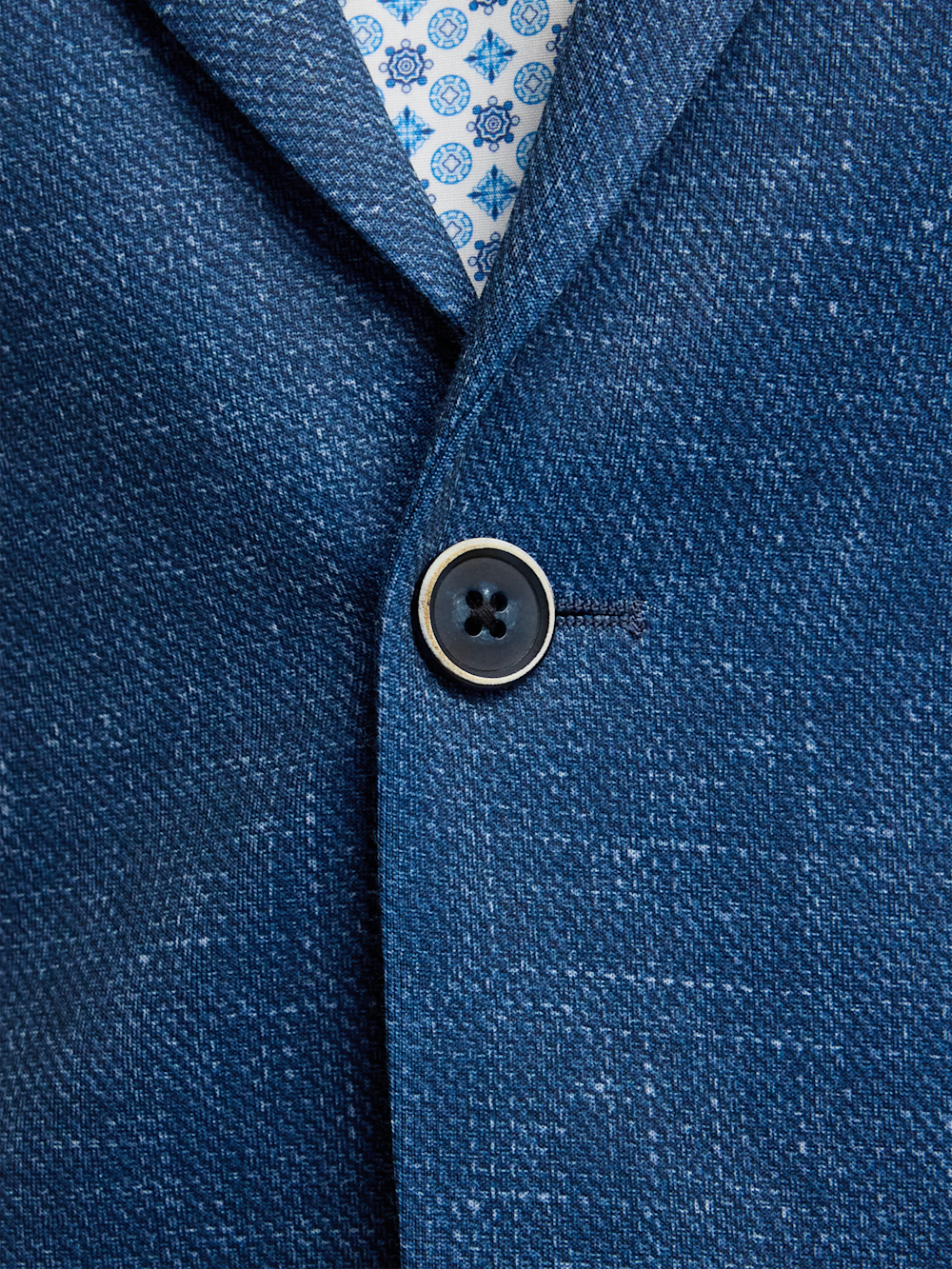 Alternate Image of Cotton Blend Single Breasted Notch Lapel Knit Sport Coat-4