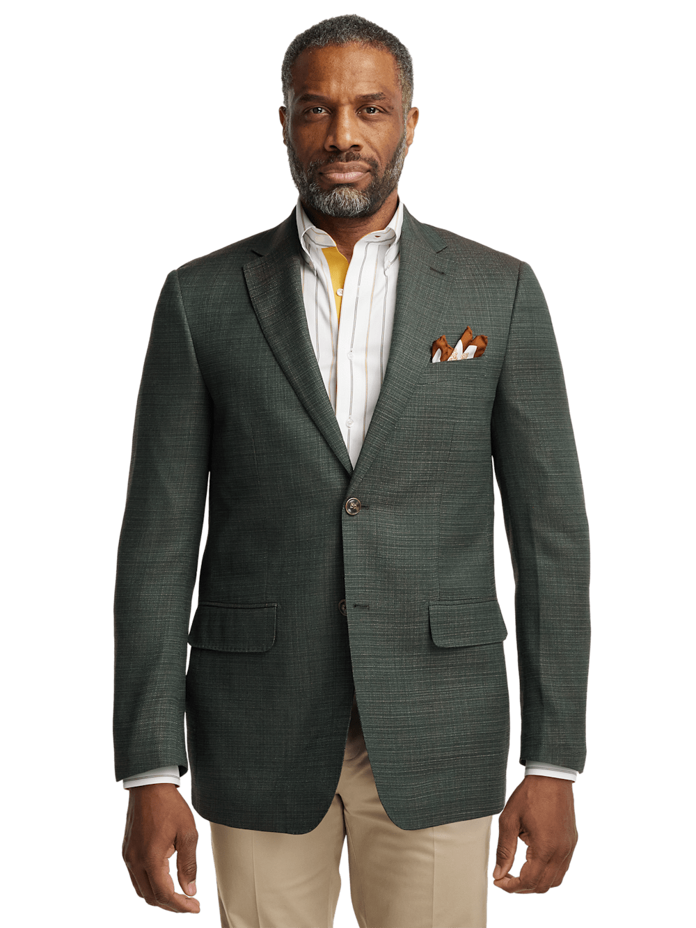 Alternate Image of Wool Single Breasted Notch Lapel Sport Coat-1