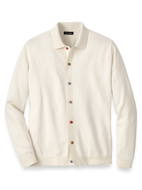 Man BLUE Polo Shirt in Wool Knit X8MC1488260WDZWSU805 | Tods