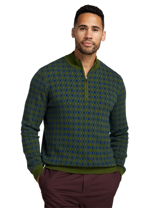 売れ筋商品|||エックスレイ ニット&セーター アウター レディース Men's Basice Mock Neck Midweight Pullover Sweater Olive X RAY Men's Turtleneck Mock Neck Pullover Sweater Big & Tall