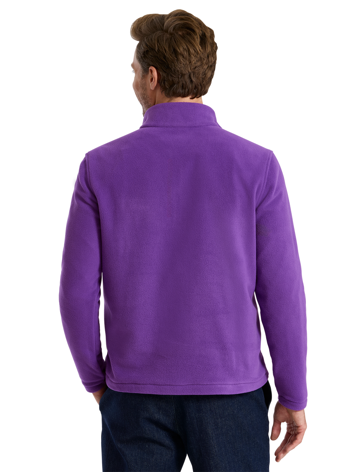 Alternate Shot of Men's purple/navy  Knitwear  - 3