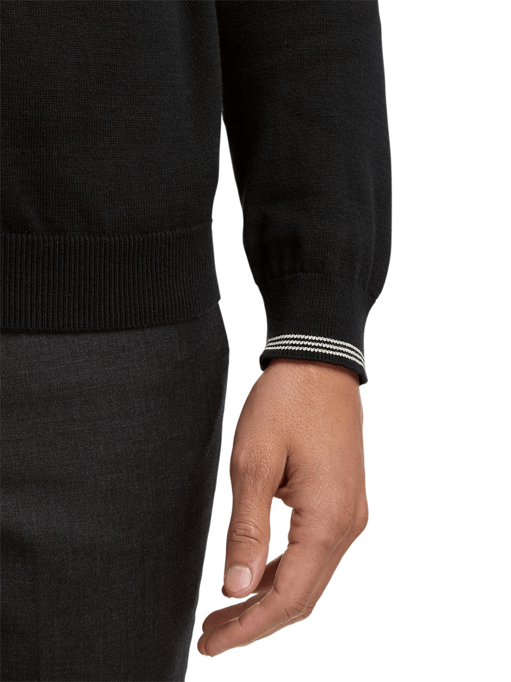 Alternate Image of Cotton Full Zip Polo-3