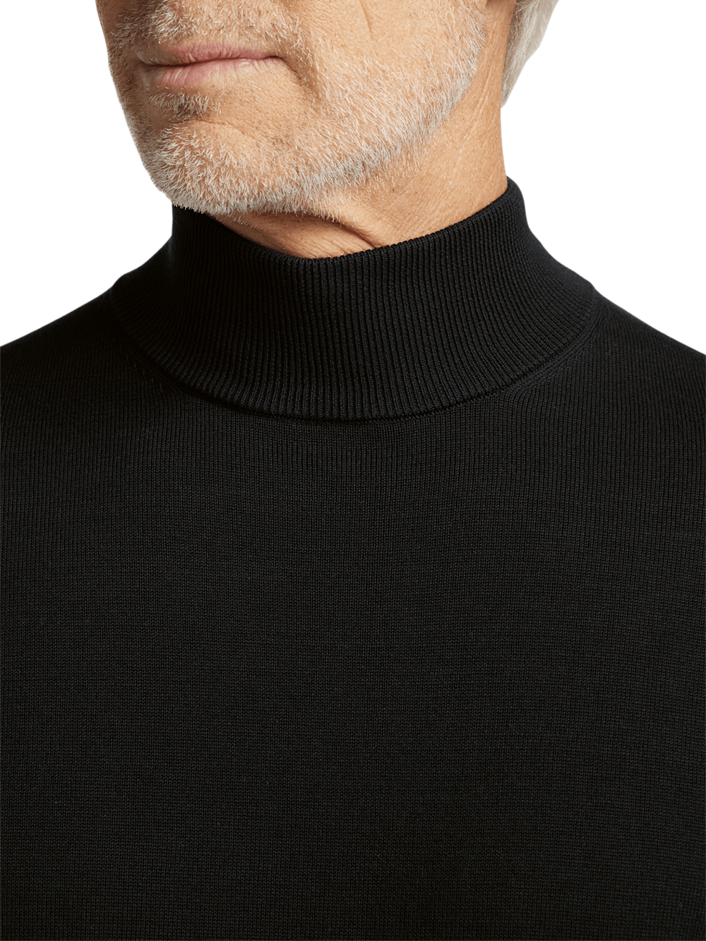 Alternate Image of Supima Cotton Mock Neck Sweater-2
