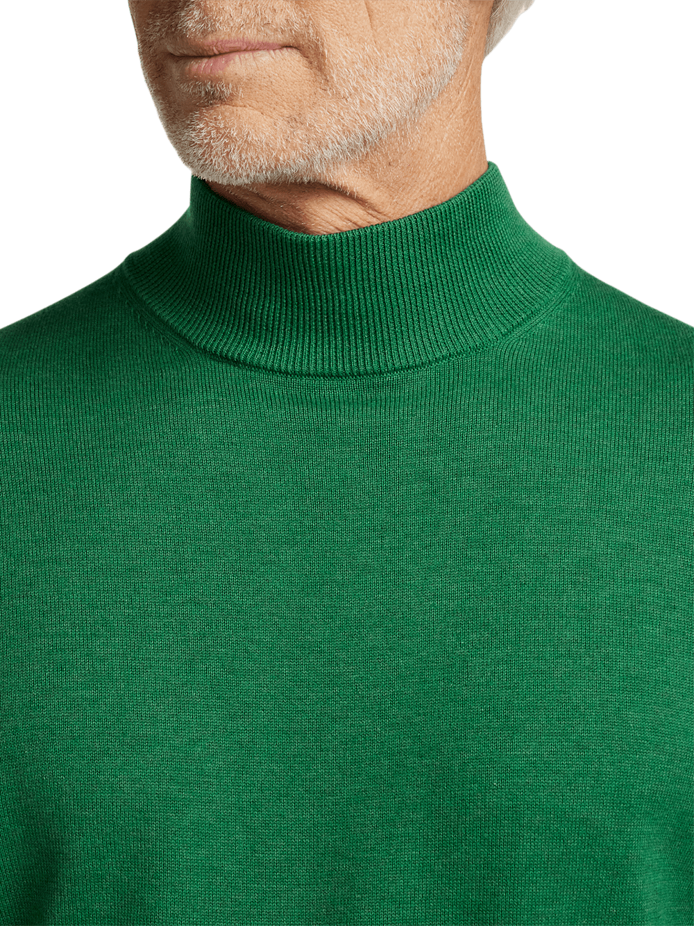 Alternate Image of Supima Cotton Mock Neck Sweater-2