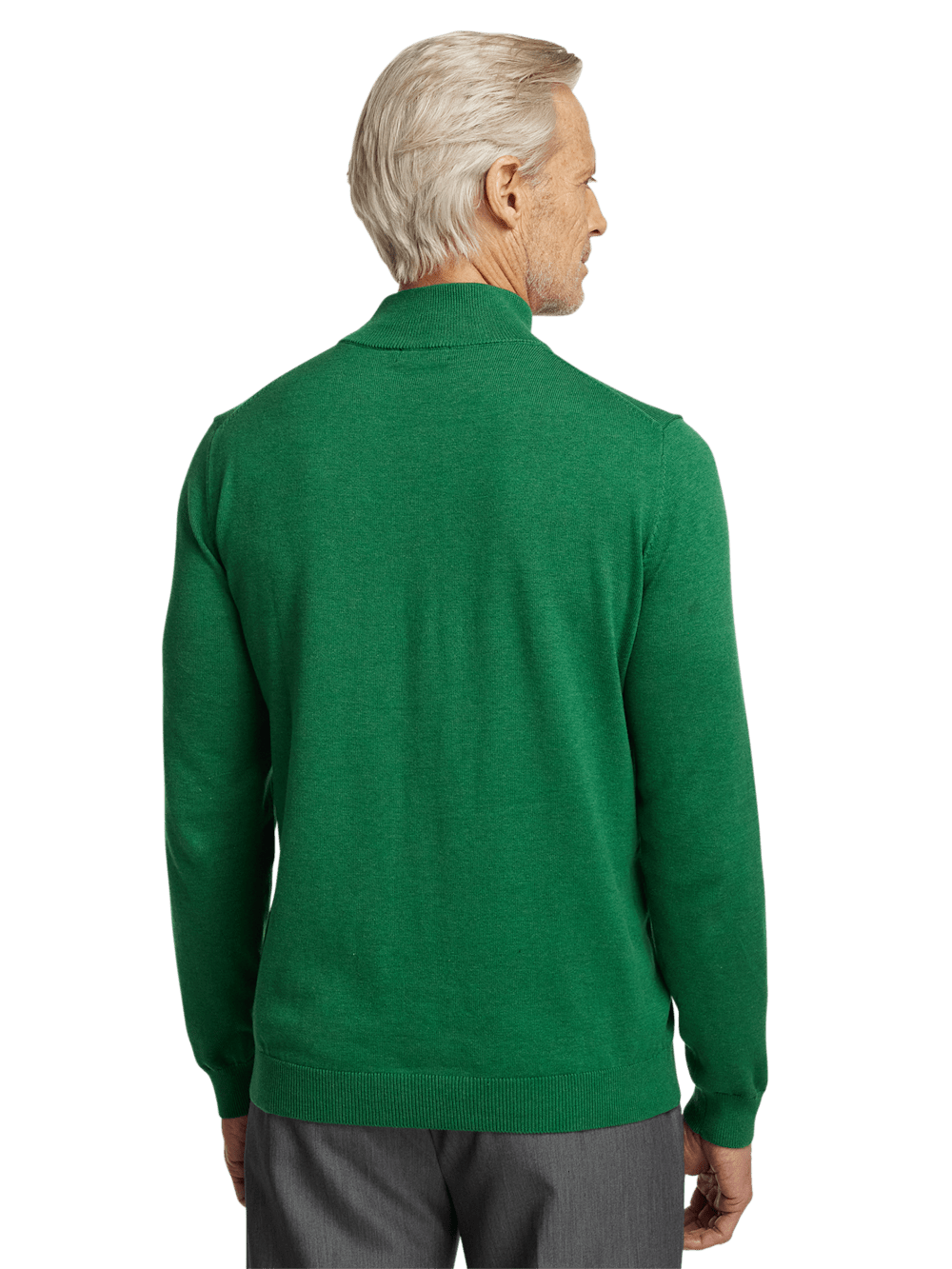 Alternate Image of Supima Cotton Mock Neck Sweater-4